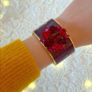 BANANA REPUBLIC EMBELLISHED ENAMEL BRACELET